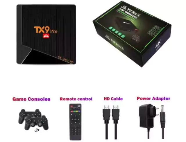 Tv Box: Consola retro + smart tv